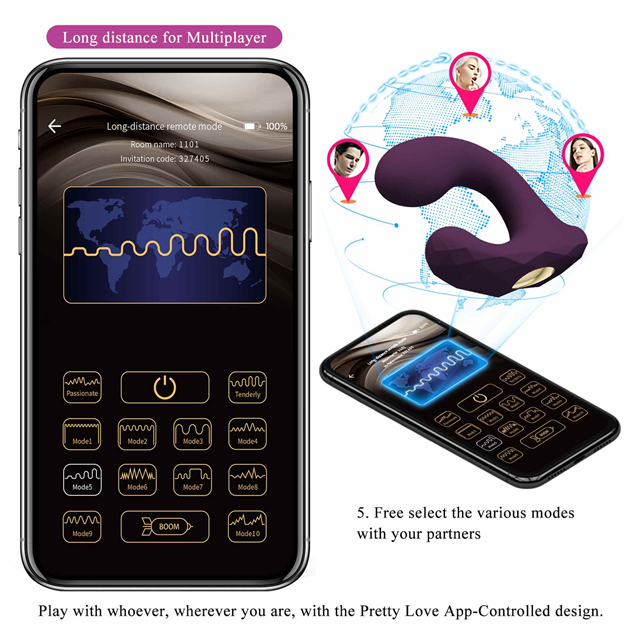Billy Remote Control Dual Stimulation Vibrator