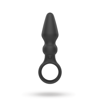 Black Anal Plugg With Vibrations