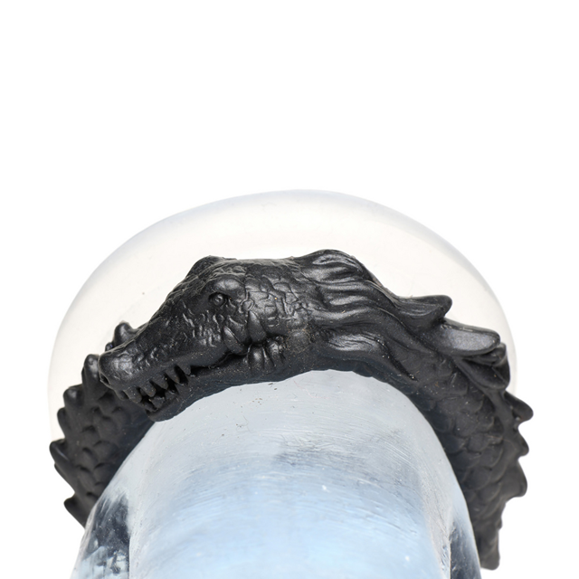 Black Caiman - Silicone Cock Ring - Black