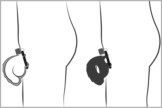Black Velvets Cock & Cage