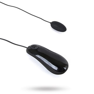 Be Naughty Deluxe - Vibrator Æg - Sort