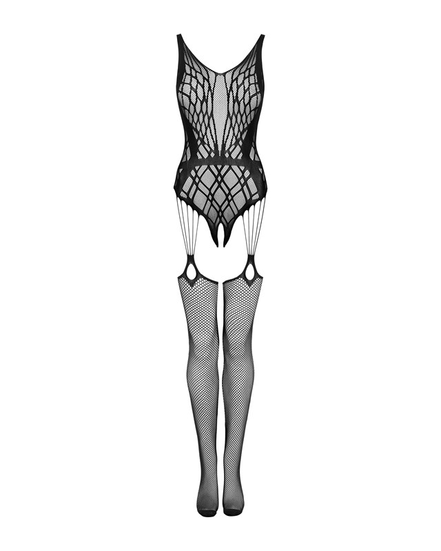 G324 BODYSTOCKING - Sort