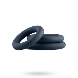 Boners 3-piece Cock Ring Set Grey