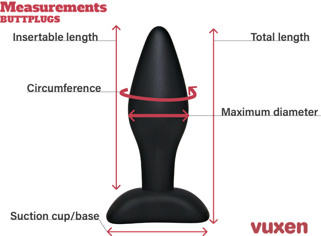 Silikone Butt Plug - Small