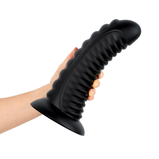 Buttr Double Ribbed Butt Plug 26 cm