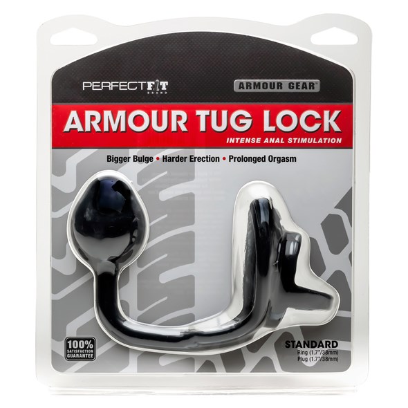 Armour Tug Lock - Penisring og Butt Plug