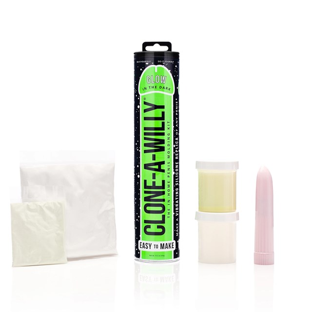 Clone-A-Willy - Glow-in-the-dark kit - Neongrøn