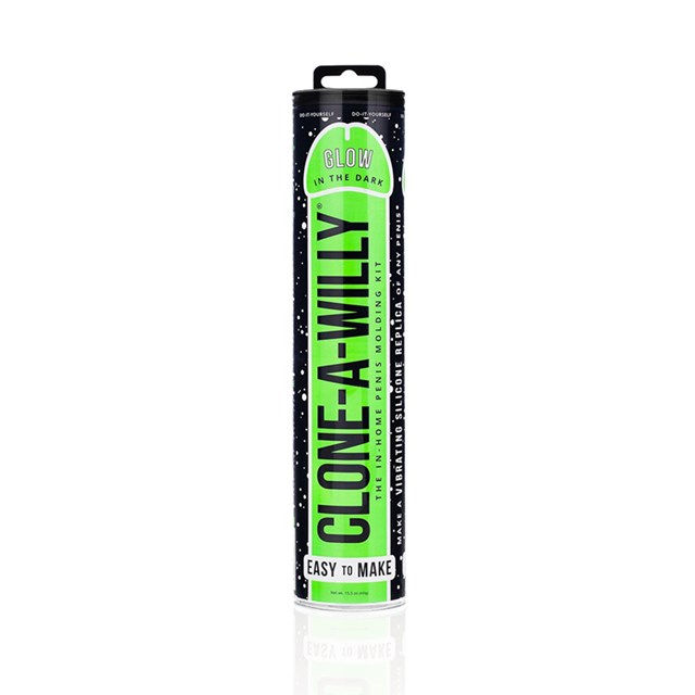 Clone-A-Willy - Glow-in-the-dark kit - Neongrøn