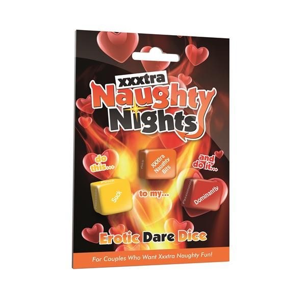 Naughty Nights Erotic Dare Dice Terninge Spil