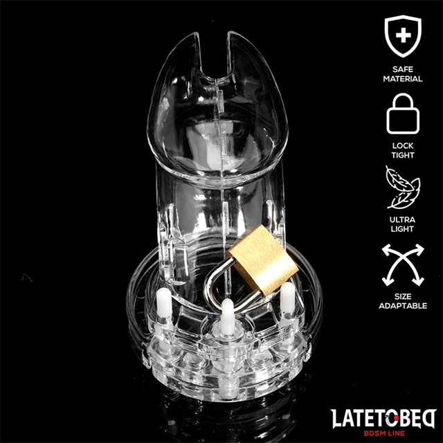 Chastity Cage Long Clear