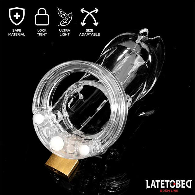 Chastity Cage Long Clear