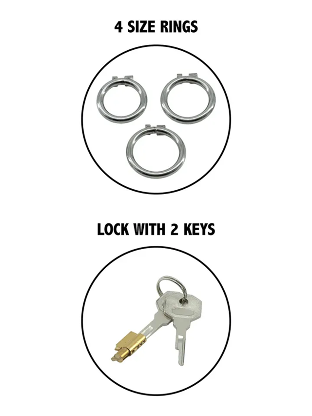 Chestity Cock Harness X-Short