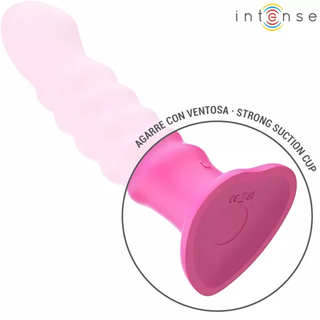 Cindy Spiral Vibrator Remote Pink 19 cm