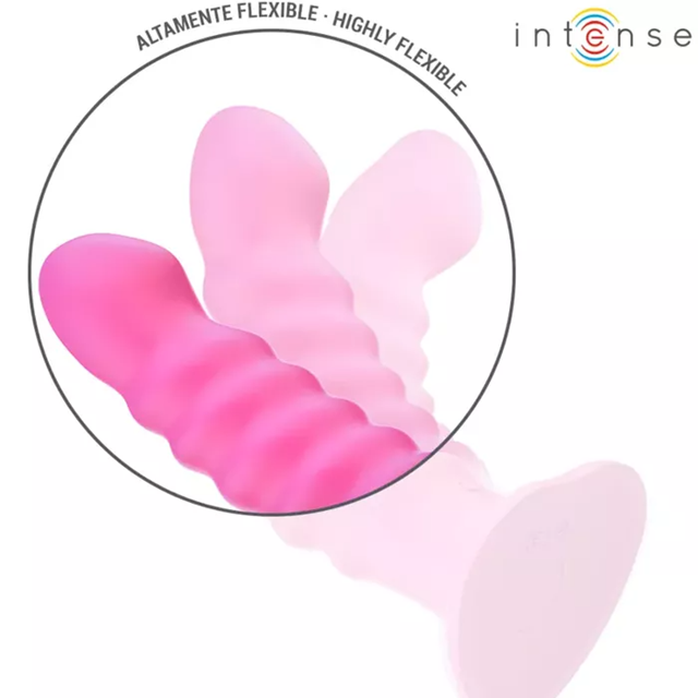 Cindy Spiral Vibrator Remote Pink 19 cm