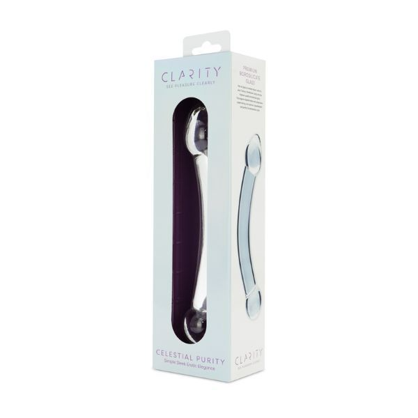 Clarity Celestial Purity Glass Dildo