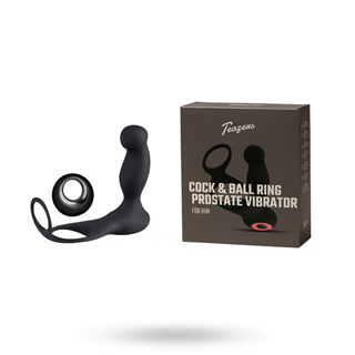 Cock & Ball Ring Prostate Vibrator With Remote