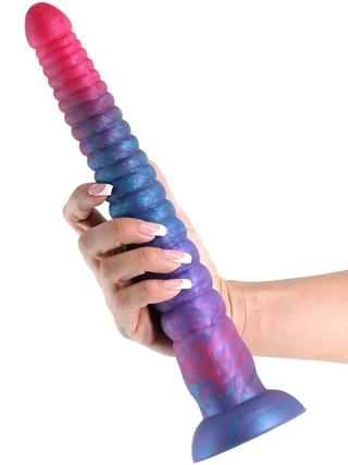 Colours Stacked Dildo Pink/blue 30,5 Cm