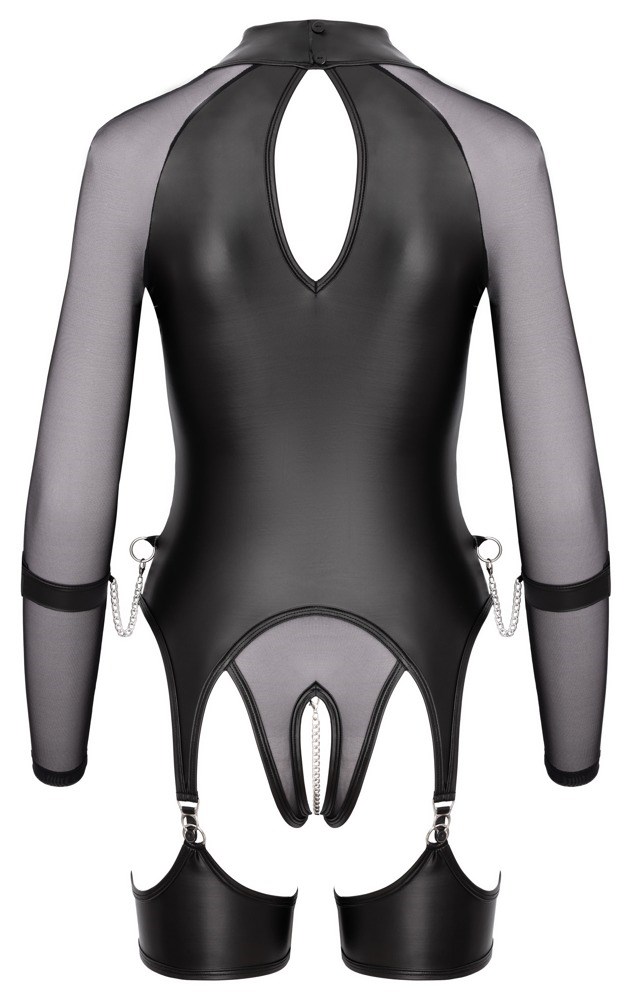 Suspender Body Set Black