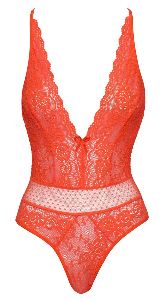 Thong Body Neon Coral