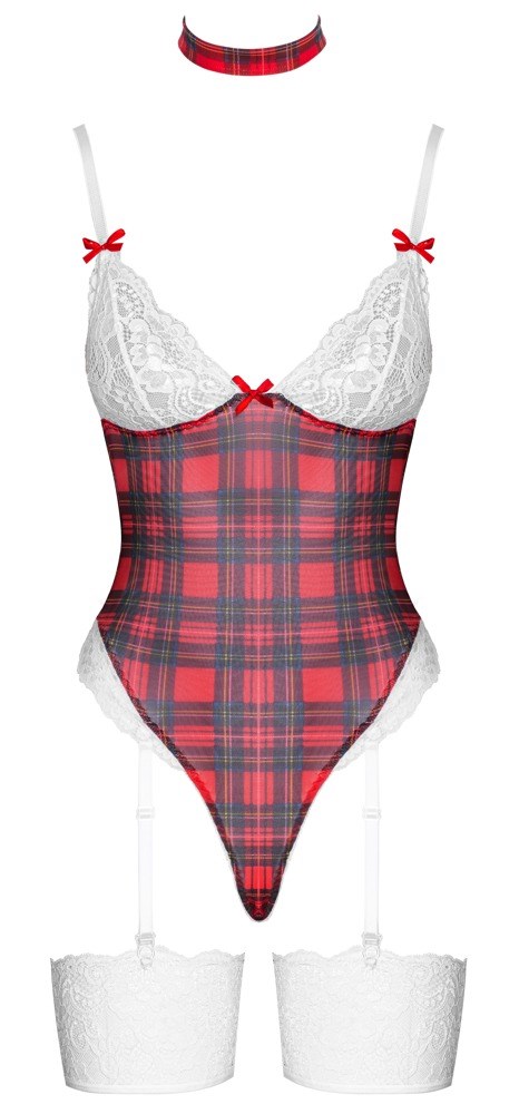 Suspender Body & Choker Set