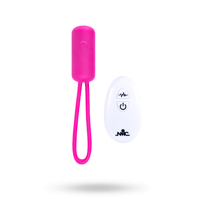 CrushOn Wireless Remote Vibrating Bullet Pink