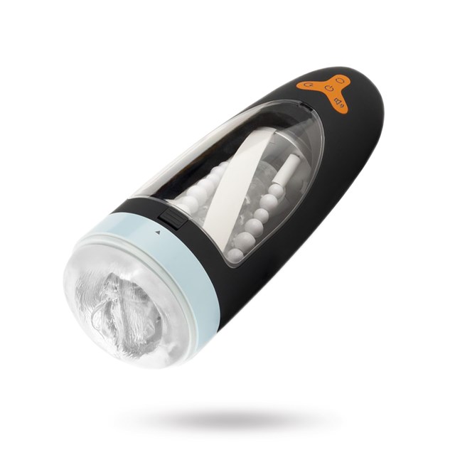 CP01 - Roterende og Sugende Automatisk Masturbator + Adapter