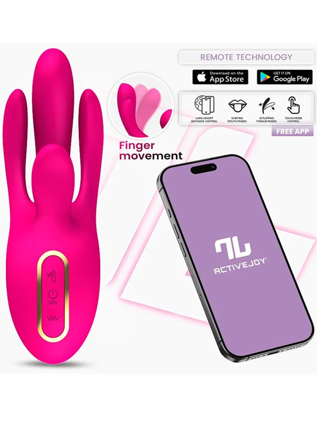 Derek Vibe With Finger Function 3 Motors & App
