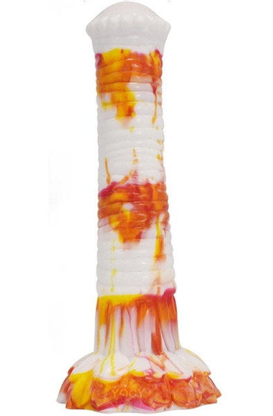 Dildo Tork White-Orange 29 cm