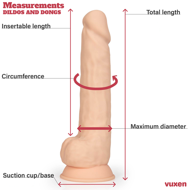 19 cm Super Realistisk