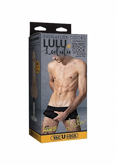Lulu of Leolulu - 20 cm ULTRASKYN Cock with Vac-U-Lock