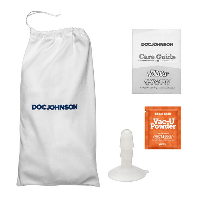 Hollywood Cash - Realistic ULTRASKYN Dildo 29 cm - Chocolate