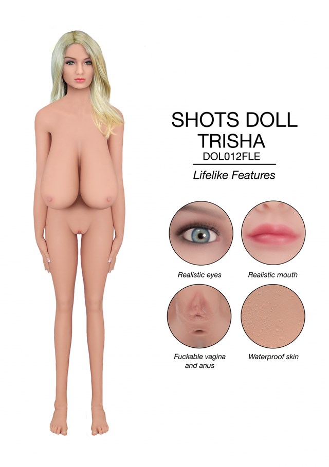 TRISHA - SEXDUKKE I NATURLIG STØRRELSE
