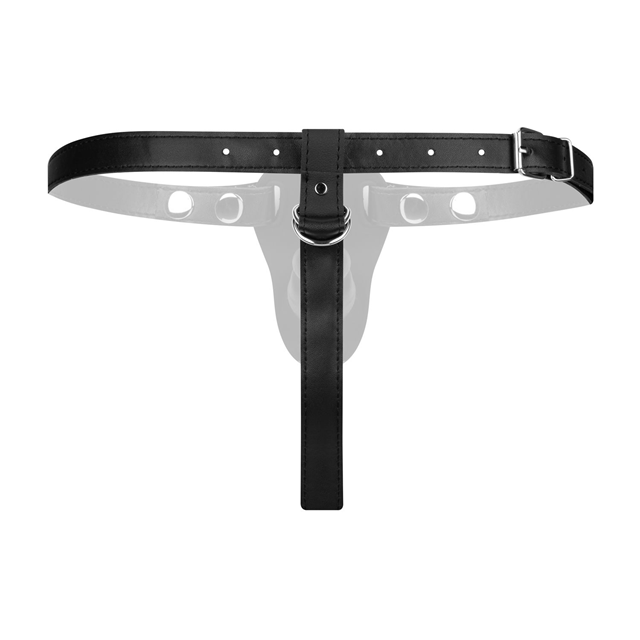 Double-Sided Strap-On Dildo Black