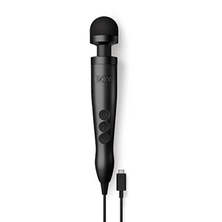 Doxy 3 Usb-c Wand Vibrator Black