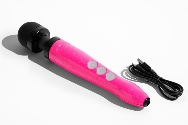 DOXY DIE CAST 3R RECHARGEABLE WAND - PINK