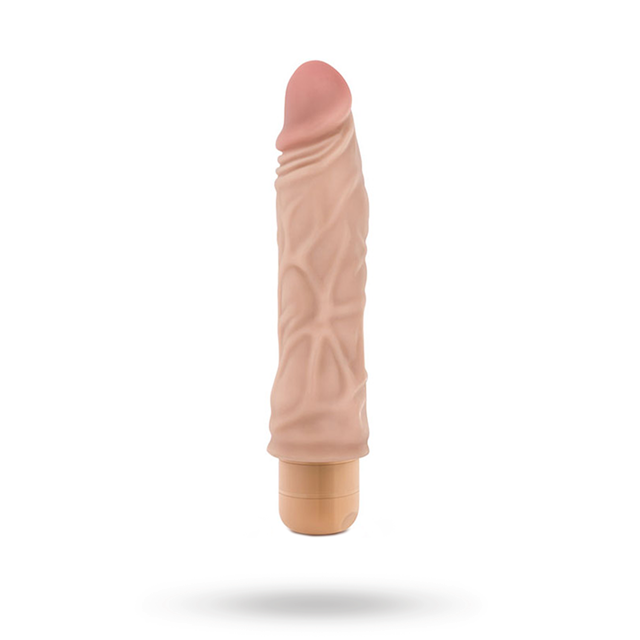 Dr. Skin Cock Vibe 10 Beige 21,5 cm