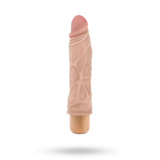 Dr. Skin Cock Vibe 10 Beige 21,5 Cm