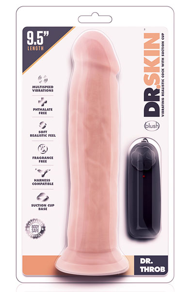 Dr. Throb Vibrating Cock 24cm