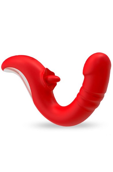 Drako Vibe With Thrusting & Licking Tongue