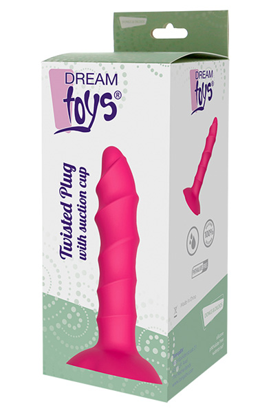 Twisted Plug With Suction Cup