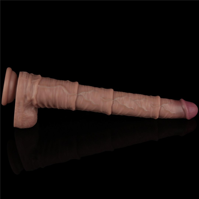 Dual Layered Bendable XXL Cock 40,5 cm
