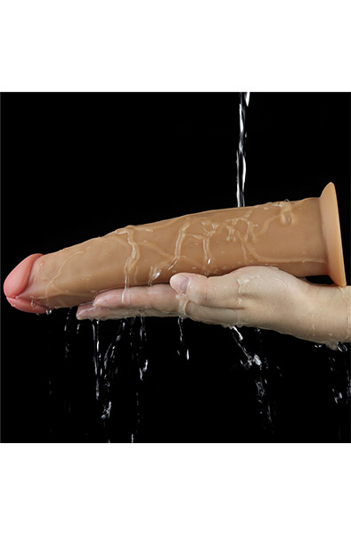 Dual-Layered Silicone Vibe With Rotation 22,5cm