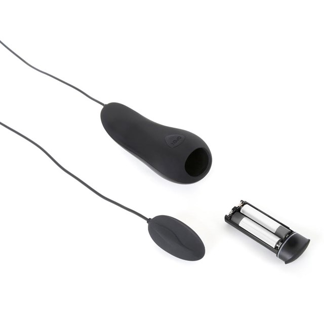 Be Naughty Deluxe - Vibrator Æg - Sort