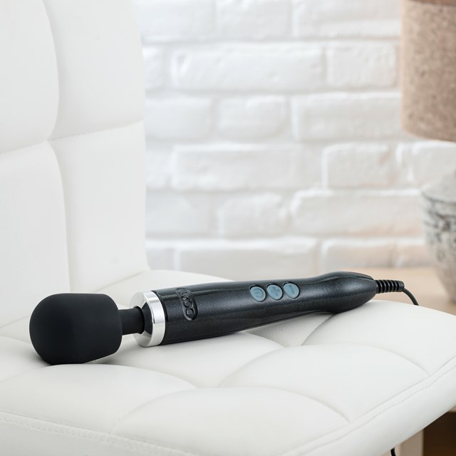 Die Cast Extra Kraftfuld Wand Massagestav - Sort