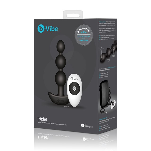 B-VIBE - TRIPLET ANAL BEADS Sort