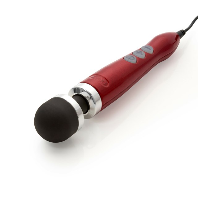 Number 3 Wand Massagestav - Candy Red
