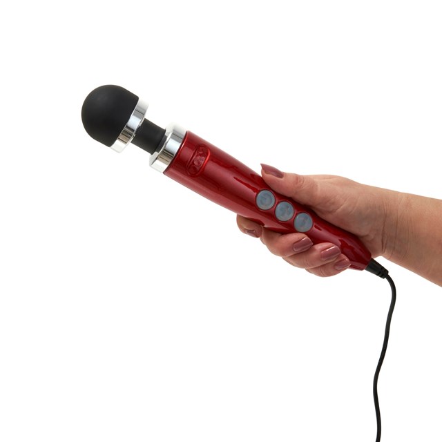 Number 3 Wand Massagestav - Candy Red