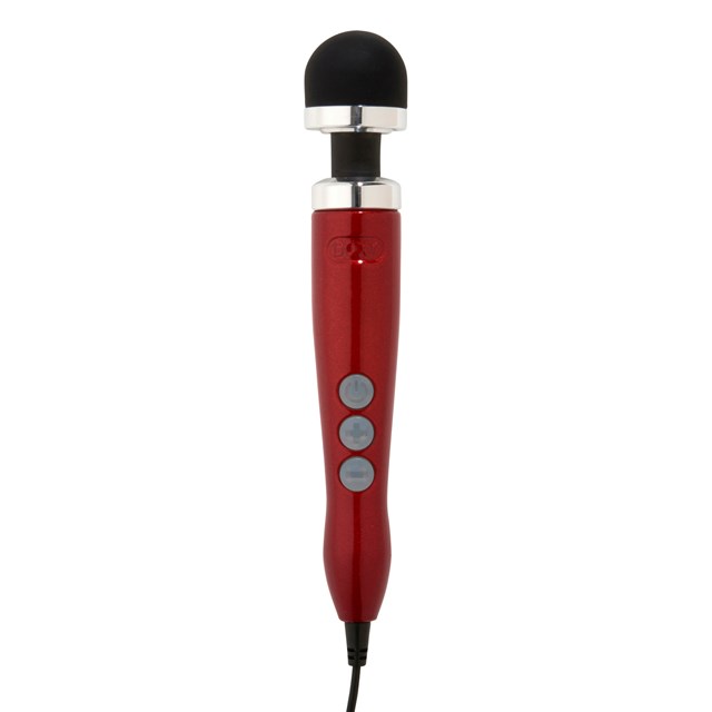 Number 3 Wand Massagestav - Candy Red
