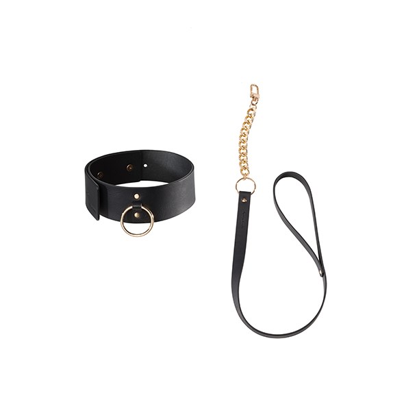 Indiscrets - Maze Wide Chocker Black