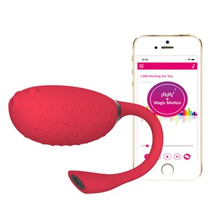 Magic Fugu Red - App-styret Minivibrator